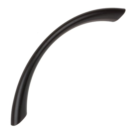 Gliderite Hardware 3-3/4 in. Center to Center Matte Black Arched Cabinet Pull - 4036-MB, 5PK 4036-MB-5